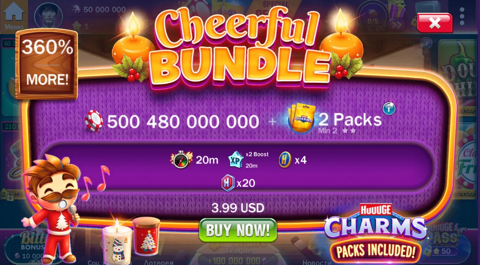 billionaire casino bonus